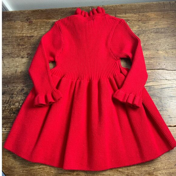 BMG Red Sweater dress size 3T - Picture 4 of 4